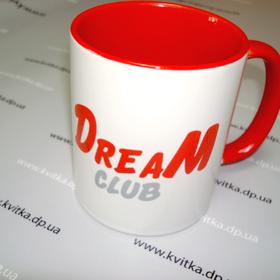 Чашка з друком кольорова